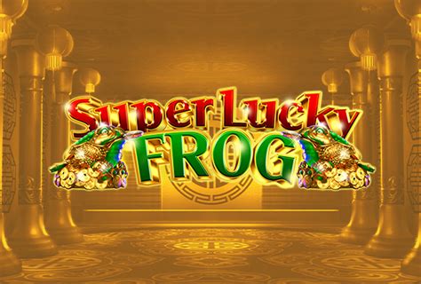 Super Lucky Frog Slot Machine .
